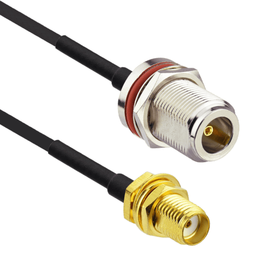 N Female Sma Female L 100 Coaxial Cable Assembly