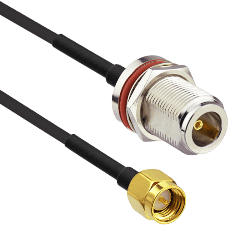 N Female Sma Male L 100 Coaxial Cable Assembly