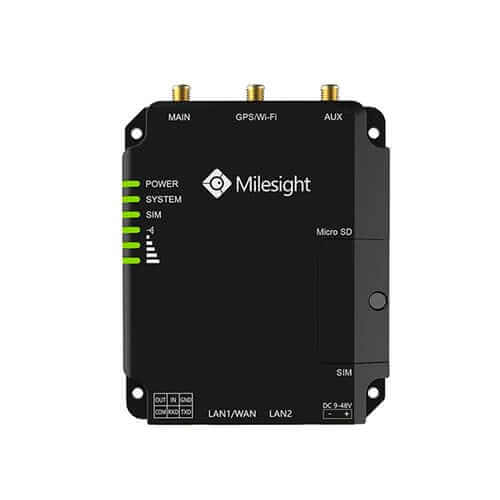milesight ur32 lte industrial router top