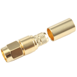 Sma Male Plug Connector For Lmr 240 Coaxial Cable 2