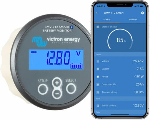Victron Battery Monitor BMV 712 with Bluetooth Grey 2