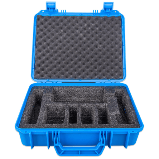 Victron Carry Case for Blue Smart IP65 Battery Chargers and accessories open