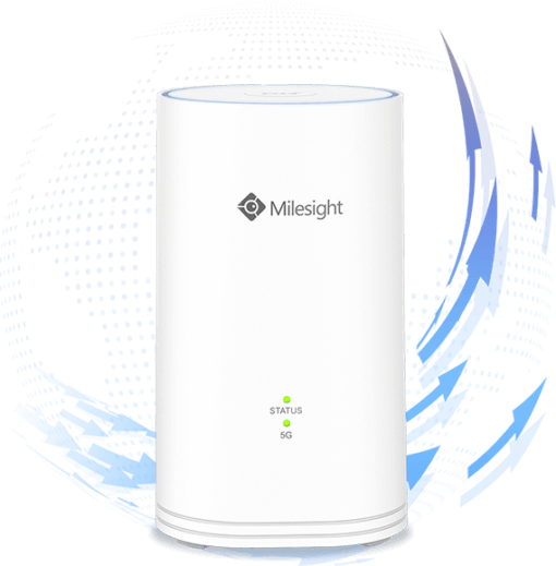 Milesight UF51 501AU 5G CPE with Dual Band WiFi 8 internal omnidirectional antennas for sub 6 Ghz band