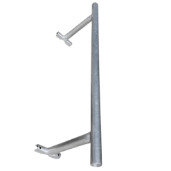 Stainless Steel Right Angle Crossover Clamp Pole Bracket