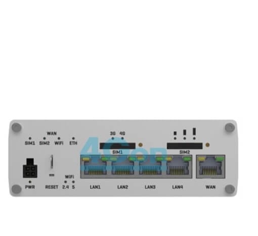 Teltonika RUTX14 4G LTE CAT12 Industrial Cellular Router back