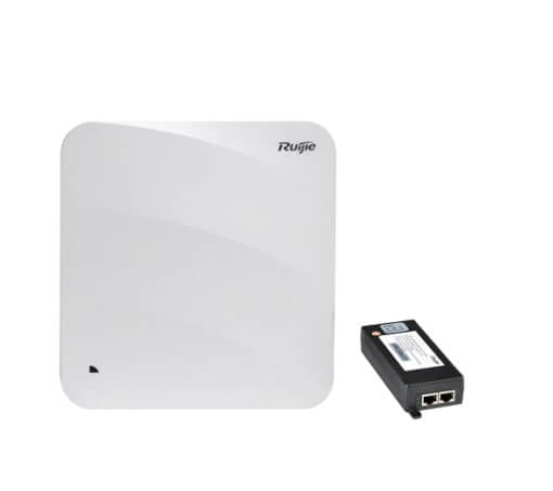 Ruijie RG AP840 I up to 5.2Gbps Dual Radio Dual Band Indoor High Density WiFi 6 Access Point with power supply