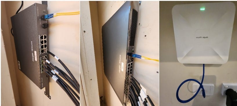 Access Point and Switches
