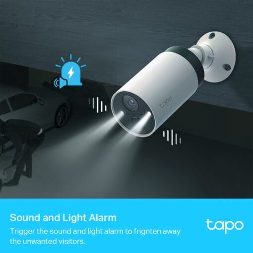 Tapo C420S2 Sound and Light Alarm